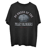 Peaky Blinders t-shirt, Flat Cap Black, men´s