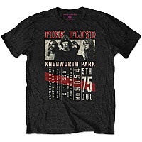 Pink Floyd t-shirt, Knebworth '75 Eco Friendly Black, men´s