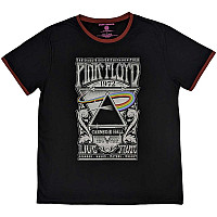 Pink Floyd t-shirt, Carnegie Hall Poster Ringer Black, men´s