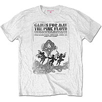 Pink Floyd t-shirt, Games For May B&W White, men´s