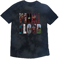 Pink Floyd t-shirt, Echoes Album Montage Dip-Dye Black, men´s