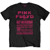 Pink Floyd t-shirt, Metrodome '88 Black, men´s