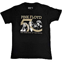 Pink Floyd t-shirt, Band Photo & 50th Logo Black, men´s
