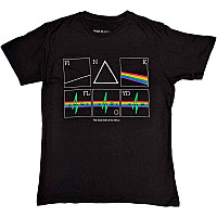 Pink Floyd t-shirt, Prism Heart Beat Black, men´s