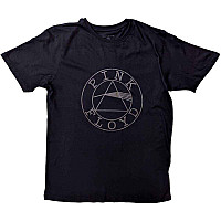 Pink Floyd t-shirt, Circle Logo Hi-Build Black, men´s