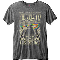 Pink Floyd t-shirt, Carnegie Hall Poster Charcoal Burnout, men´s
