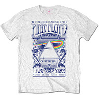 Pink Floyd t-shirt, Carnegie Hall Poster White, men´s