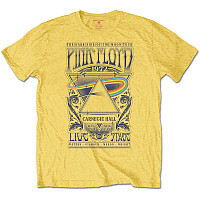 Pink Floyd t-shirt, Carnegie Hall Poster Yellow, men´s