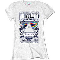 Pink Floyd t-shirt, Carnegie Hall Poster White Girly, ladies