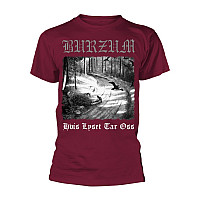 Burzum t-shirt, Hvis Lyset Tar Oss Maroon, men´s