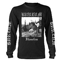 Burzum t-shirt long rukáv, Filosofem 2018 Black, men´s