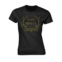 Alanis Morissette t-shirt, Antlers Girly, ladies