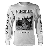 Burzum t-shirt long rukáv, Filosofem 2018 BP White, men´s