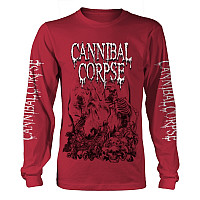 Cannibal Corpse t-shirt long rukáv, Pile Of Skulls 2018, men´s