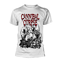 Cannibal Corpse t-shirt, Pile Of Skulls White, men´s