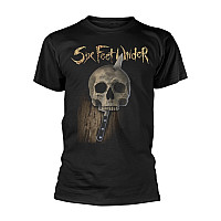 Six Feet Under t-shirt, Knife Skull BP Black, men´s