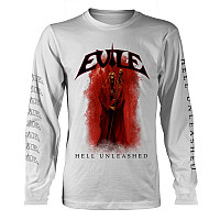 Evile t-shirt long rukáv, Hell Unleashed BP White, men´s