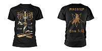 Marduk t-shirt, Rom 5:12 BP Gold Black, men´s