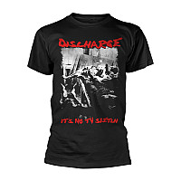 Discharge t-shirt, Its No TV Sketch Black, men´s