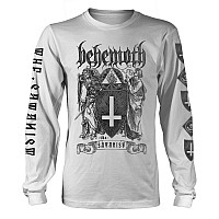 Behemoth t-shirt long rukáv, The Satanist White, men´s