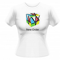 New Order t-shirt, Rubix White, ladies