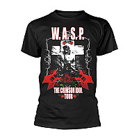 WASP t-shirt, The Crimson Idol Tour BP Black, men´s