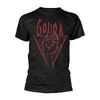 Gojira t-shirt, Red Power Glove Black, men´s