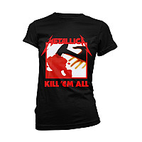 Metallica t-shirt, Kill Em All Tracpcs BP Black, ladies