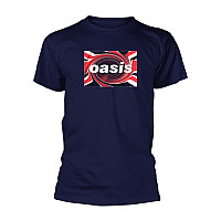Oasis t-shirt, Union Jack Blue, men´s