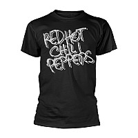 Red Hot Chili Peppers t-shirt, Black & White Logo Black, men´s