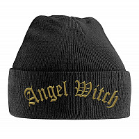 Angel Witch winter beanie cap, Gold Logo