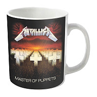 Metallica ceramics mug 250ml, Master Of Puppets Album Coloured