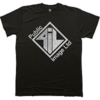 Public Image Ltd t-shirt, Diamond Logo & Text Black, men´s