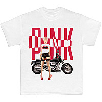 Pink t-shirt, Motorbike White, men´s