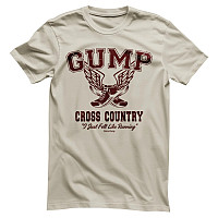 Forrest Gump t-shirt, Cross Country Khaki, men´s