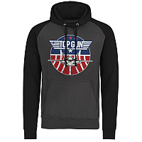 Top Gun mikina, Tomcat Hoodie Black-Grey, men´s
