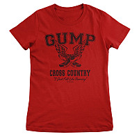 Forrest Gump t-shirt, Cross Country Girly Red, ladies