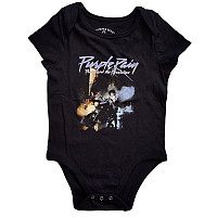 Prince baby body t-shirt, Purple Rain Black, kids