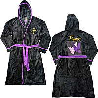 Prince bathrobe, Doves Black, unisex