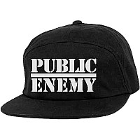 Public Enemy snapback, PE Logo Snapback Black, unisex