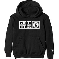 Public Enemy mikina, Crosshairs Logo Arm Print Black, men´s