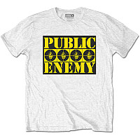 Public Enemy t-shirt, Four Logos White, men´s