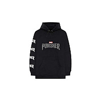The Punisher mikina, Punisher Stamp BP Black, men´s