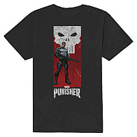 The Punisher t-shirt, Punisher Holding Gun Black, men´s