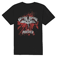 The Punisher t-shirt, Punisher Red Tanpcs Black, men´s