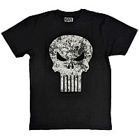 The Punisher t-shirt, Punisher Distressed Logo Black, men´s