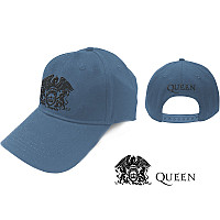 Queen snapback, Black Classic Crest Denim Blue