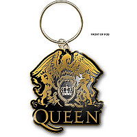 Queen keychain, Die-Cut (Enamel In-Fill)