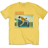 Queen t-shirt, Break Free Yellow, men´s