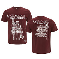 Rage Against The Machine t-shirt, Bola Album Cover Maroon, men´s